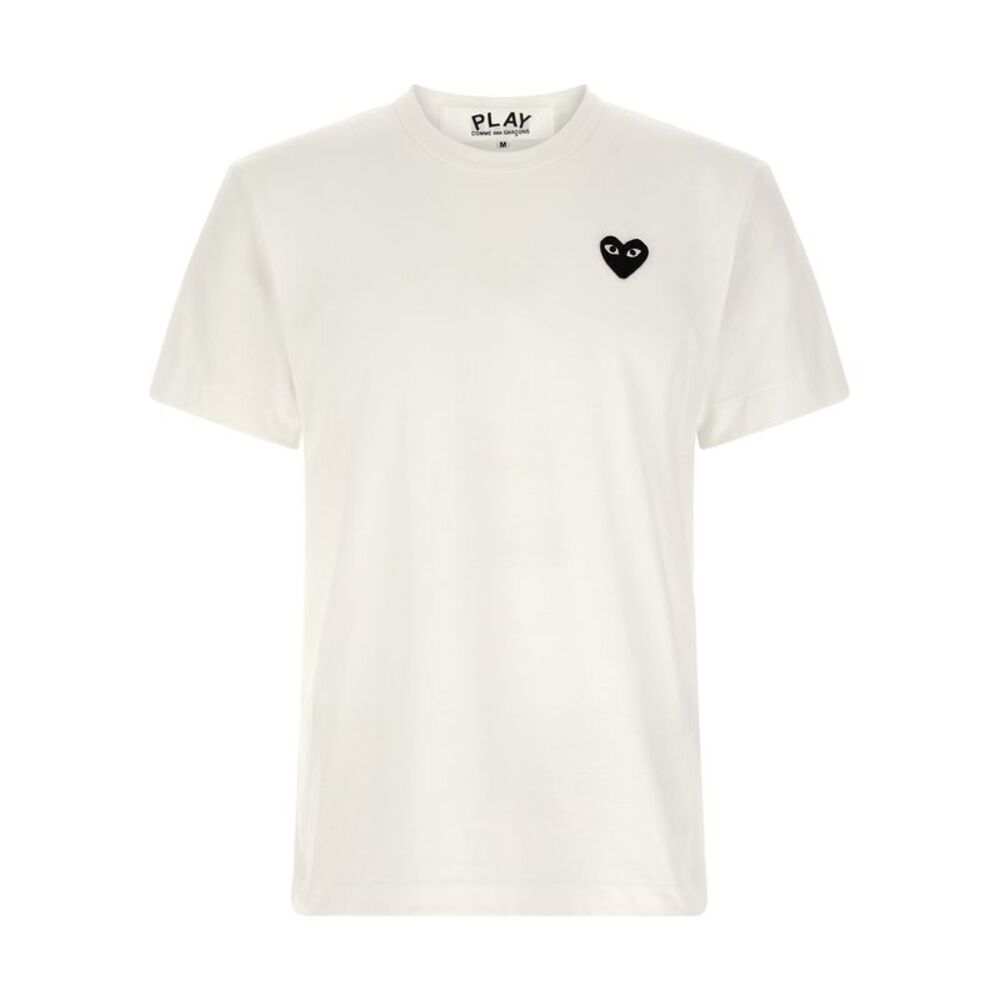 Comme Des Garçons Play Men T-Shirt With Heart Patch